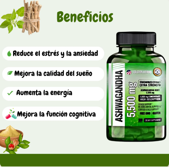 ASHWAGANDHA-TOP DE VENTA EN GUATEMALA
