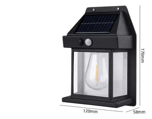 SOLARLUZ™ - 2 LÁMPARAS CON PANEL SOLAR PARA EXTERIORES 💡